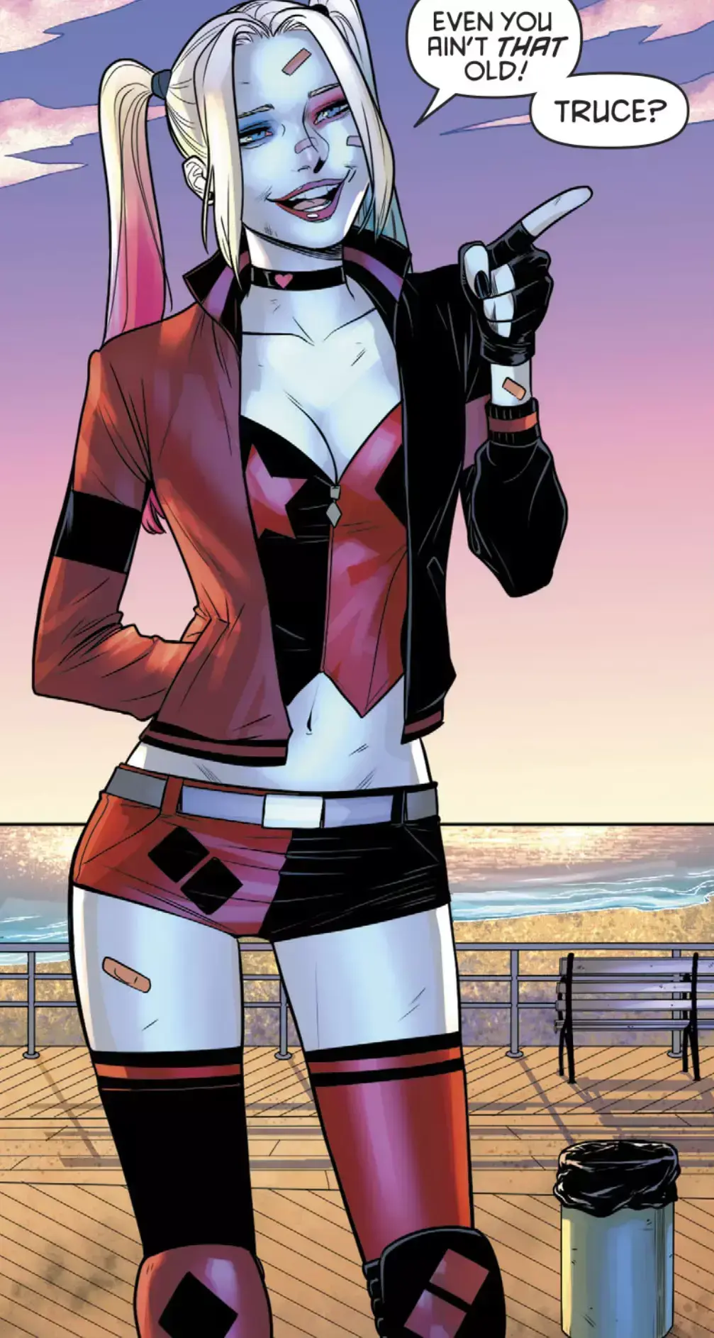 imagen de referencia de Harley Quinn