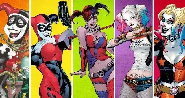 los disfraces de Harley Quinn