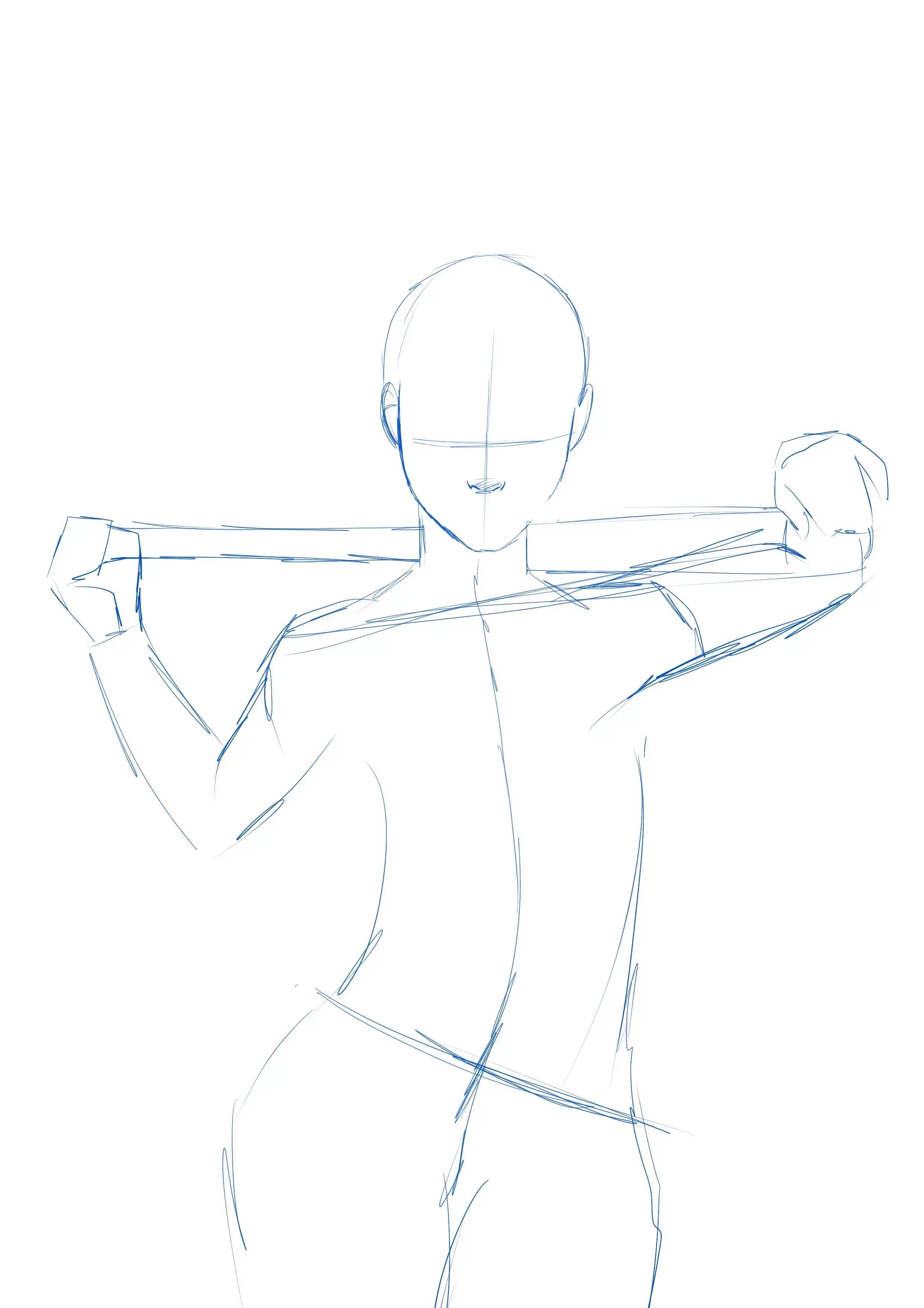 croquis de los detalles de Harley Quinn