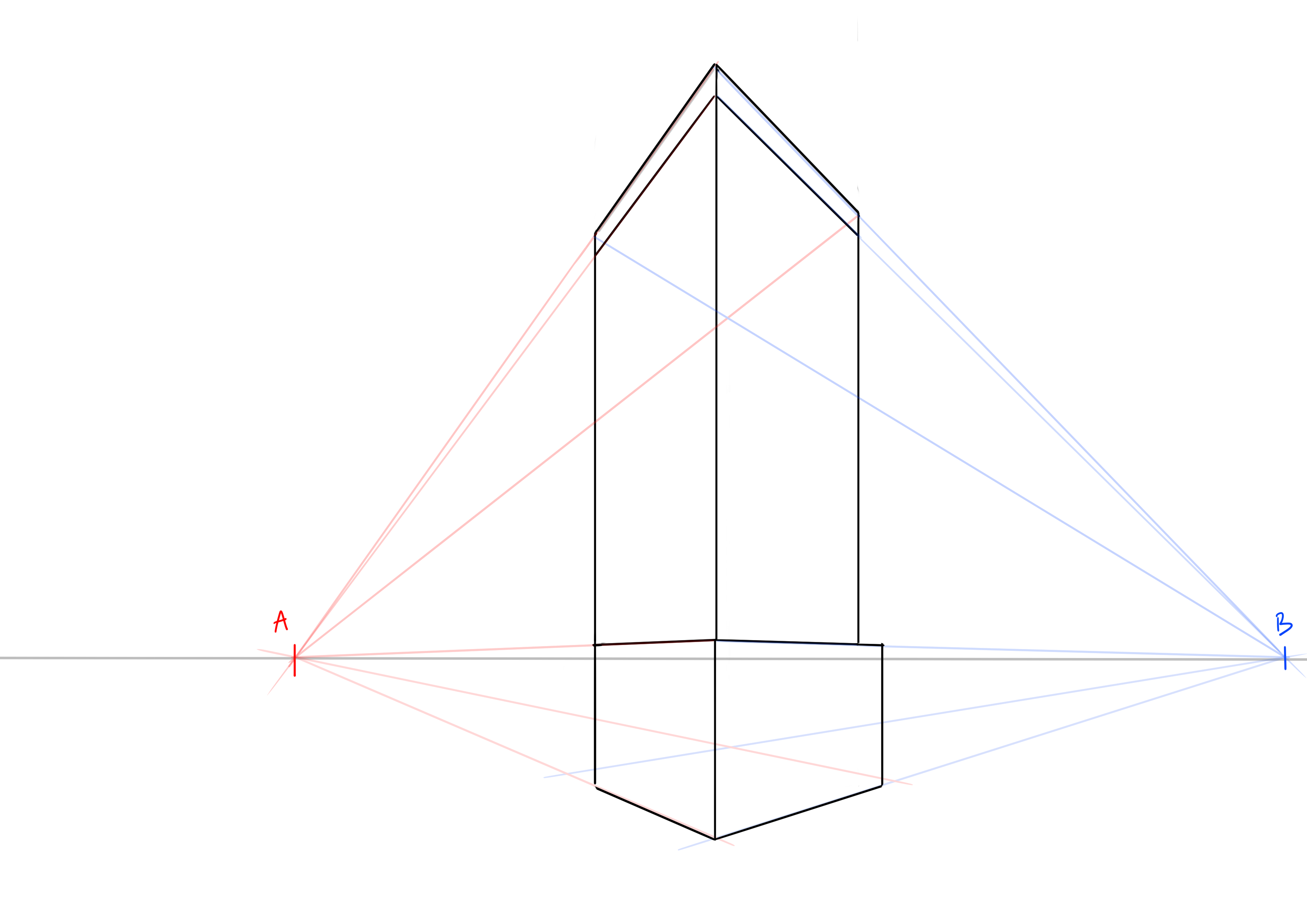 dessiner les détails de la base de l’immeuble 3