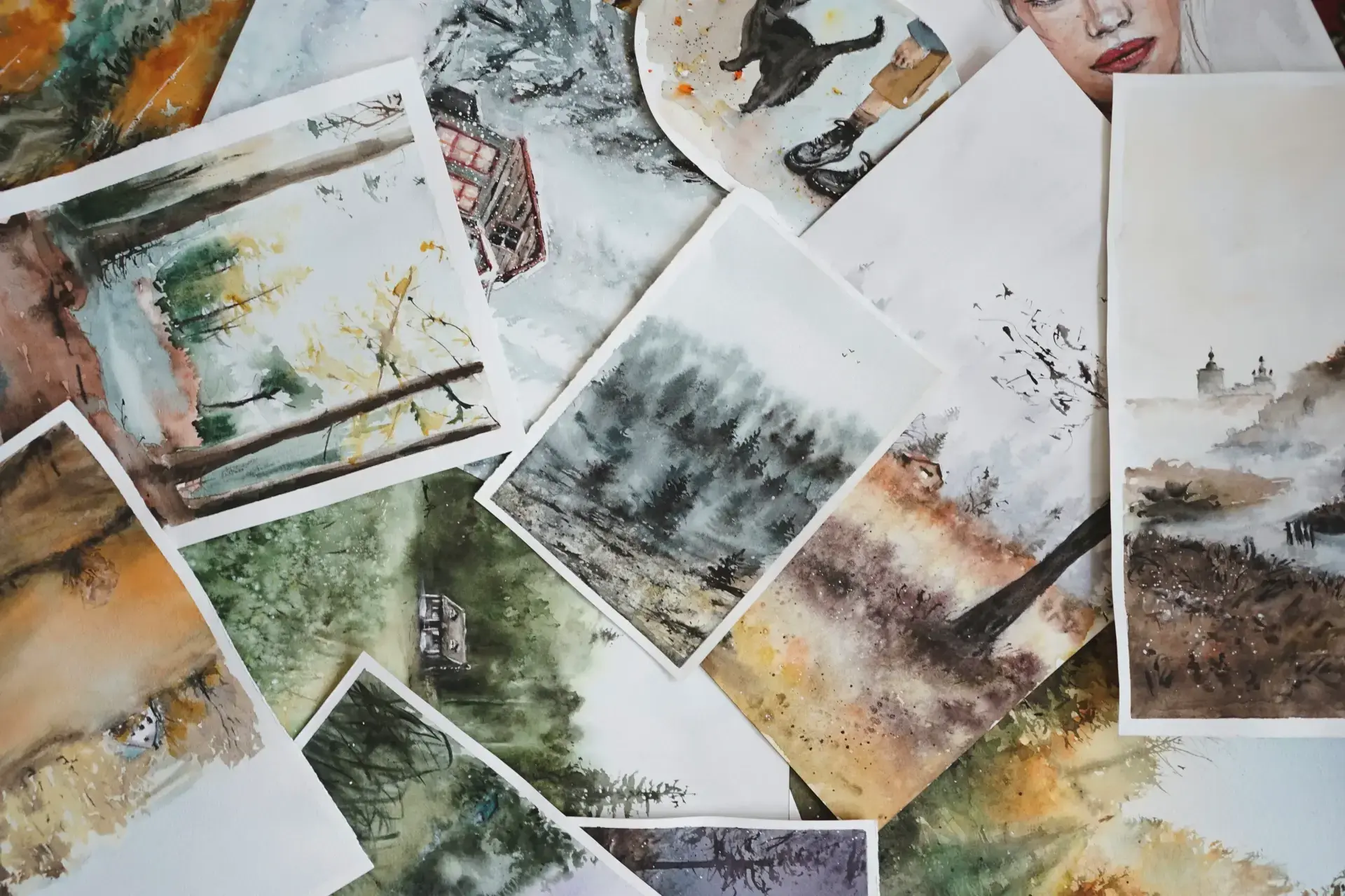 comment appliquer la technique du lavis à l’aquarelle