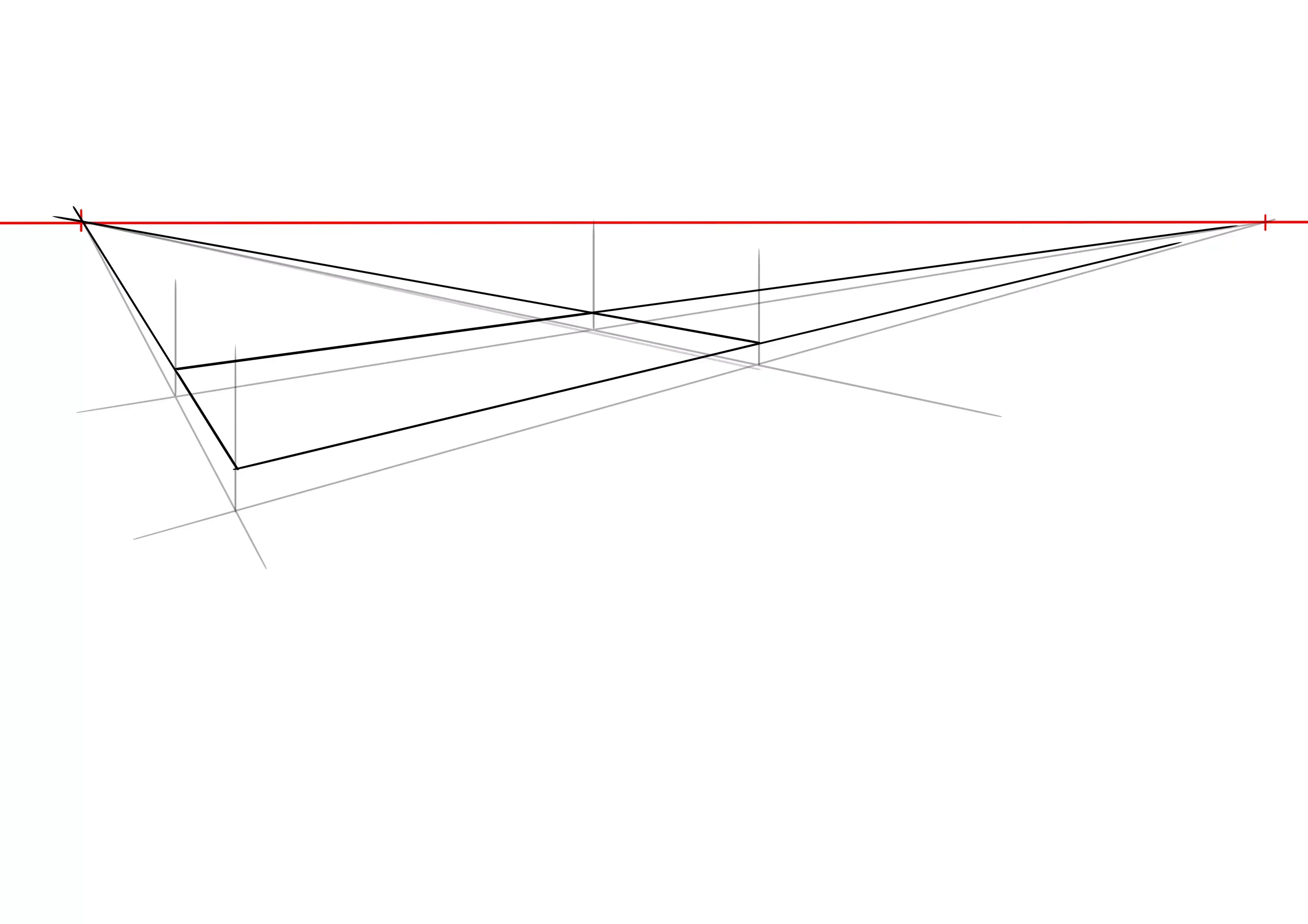 croquis de la structure du lit