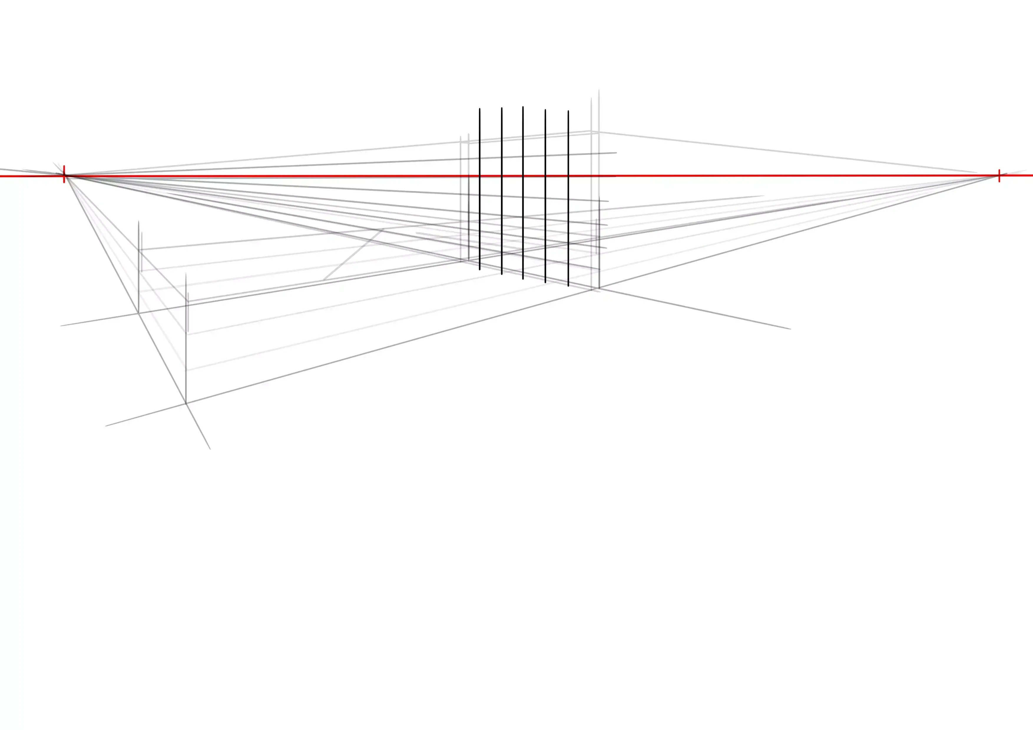 croquis de la structure de la tête de lit