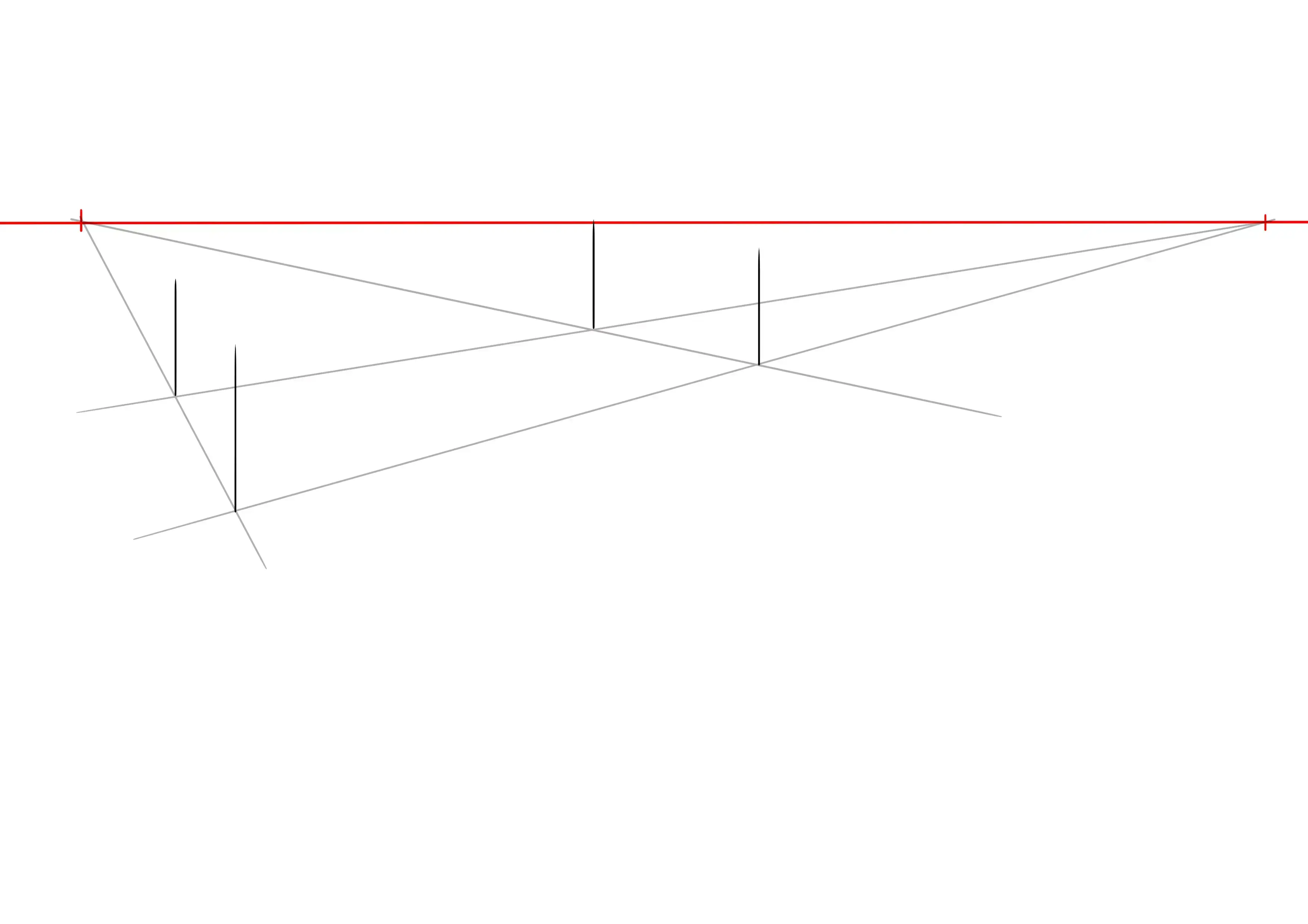 croquis de la zone de la tête de lit