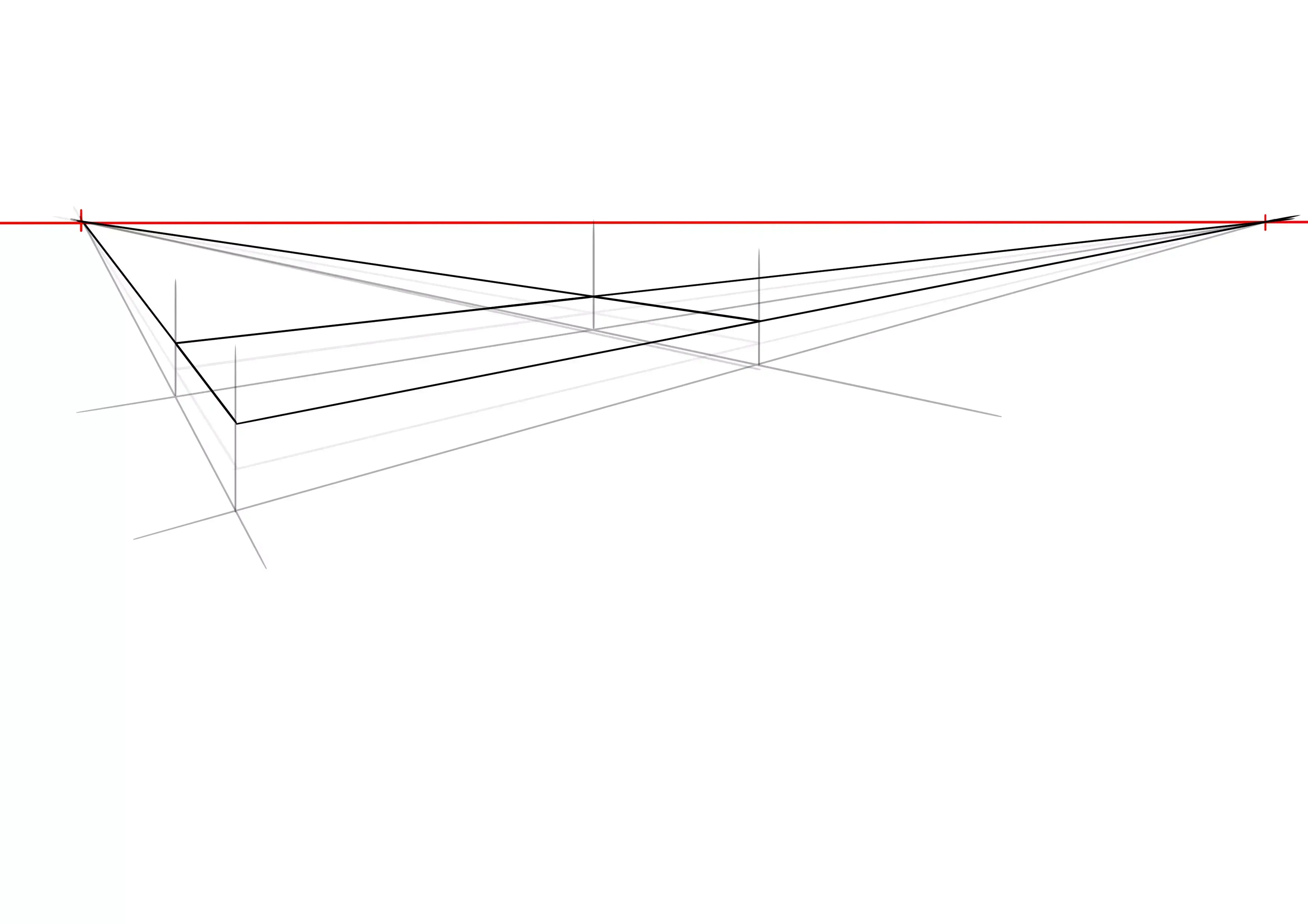 suite du croquis de la structure du lit