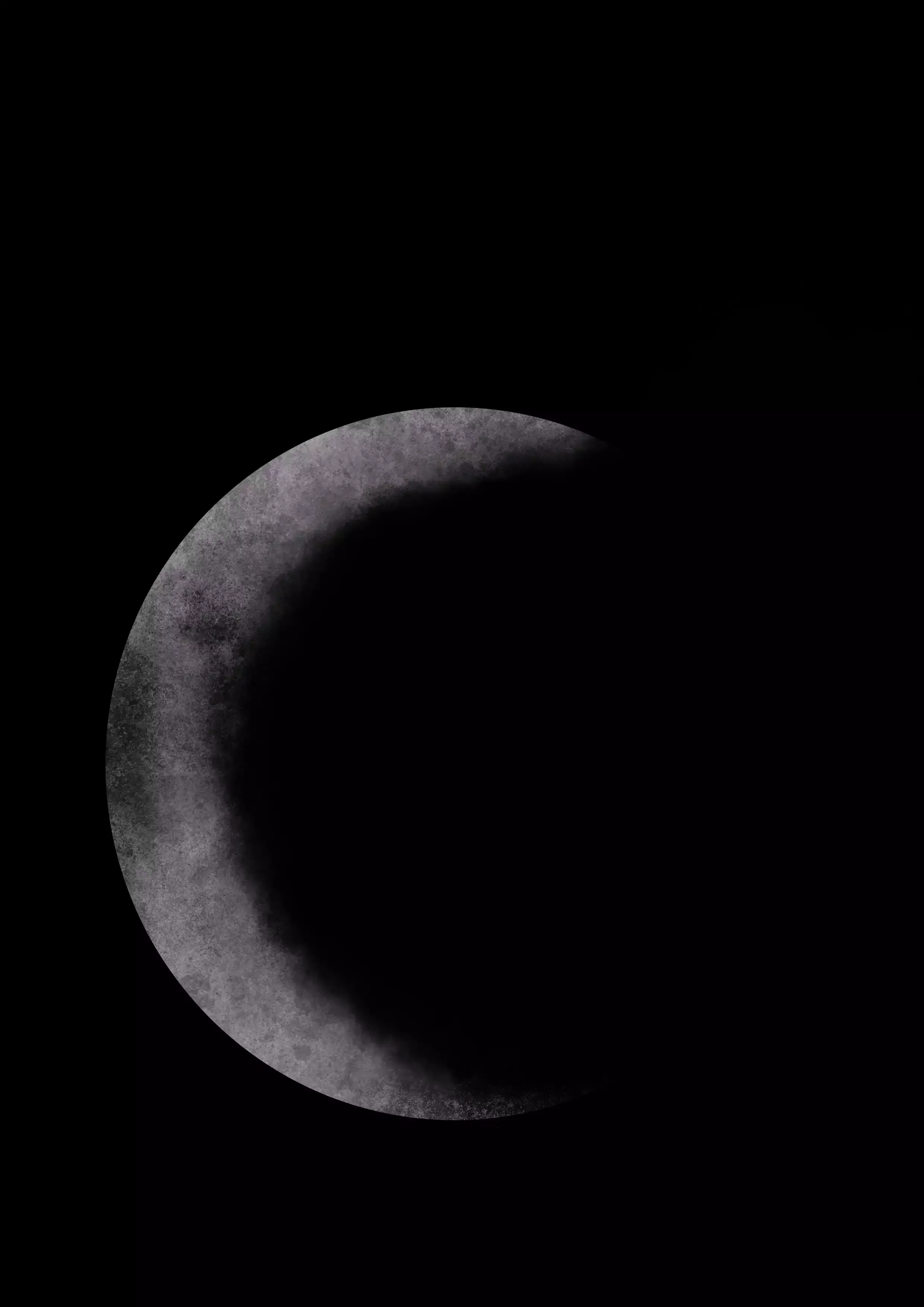 Cómo dibujar la luna