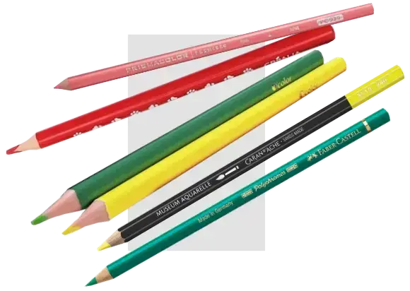les crayons de couleurs le kit du débutant en dessin
