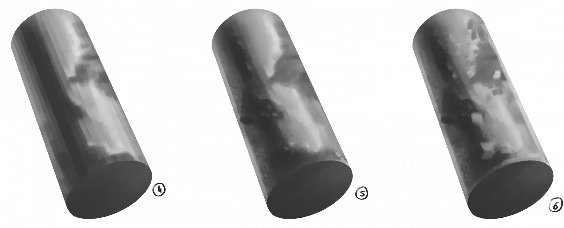 dessiner la base d’un métal rouillé