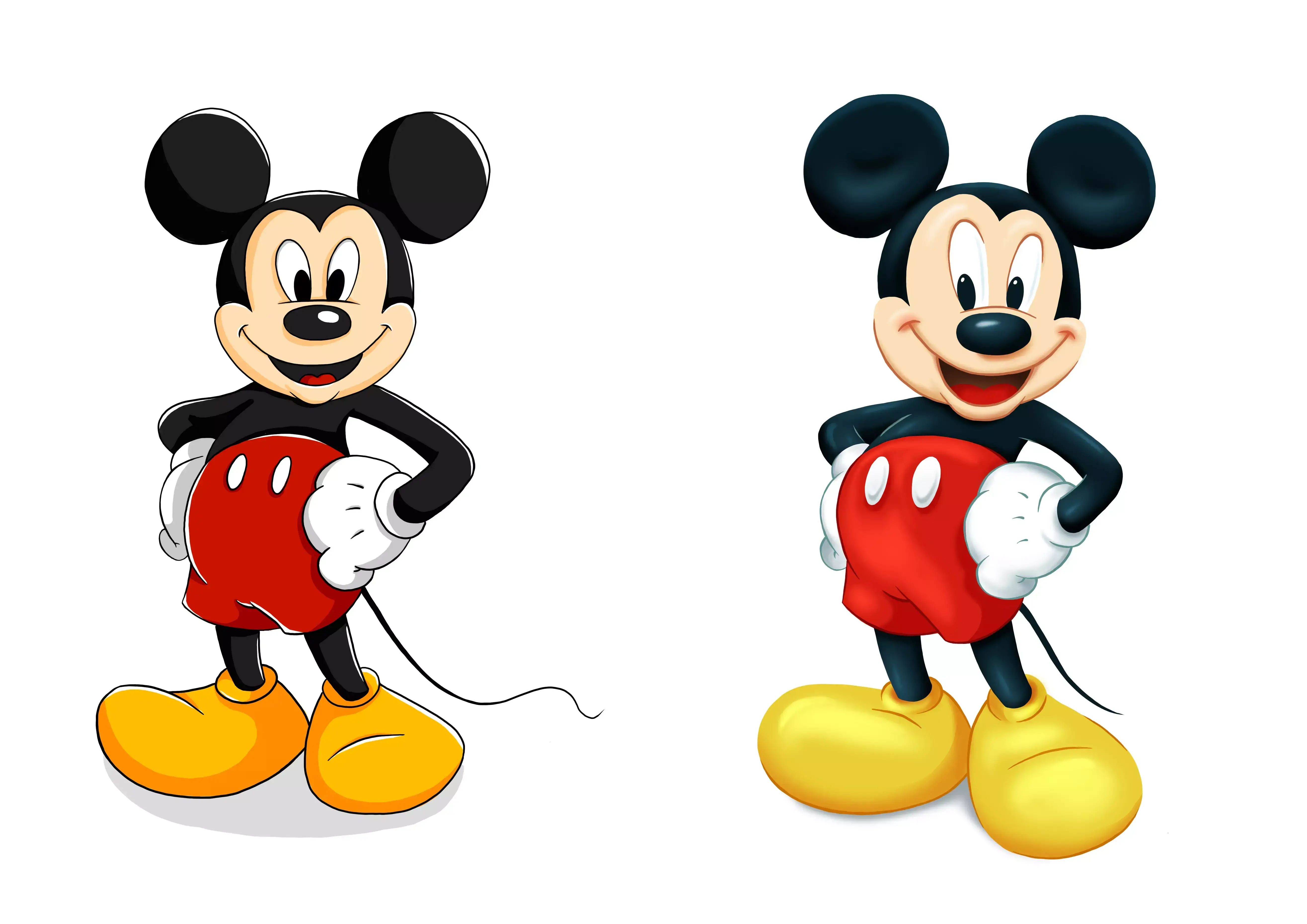 Aprende a Dibujar a Mickey Mouse: Fácil Para principiantes