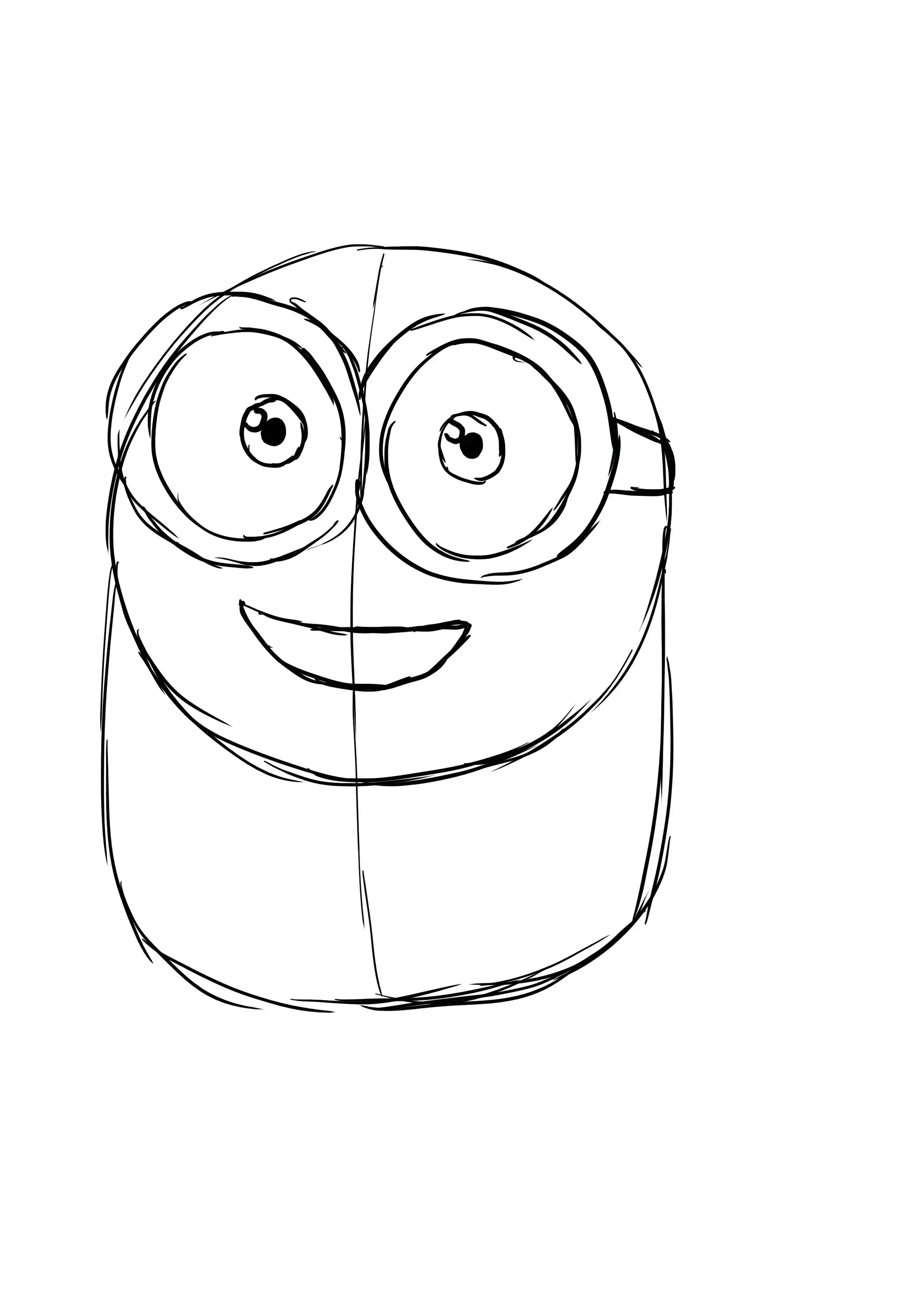 drawing of the minion's mouth