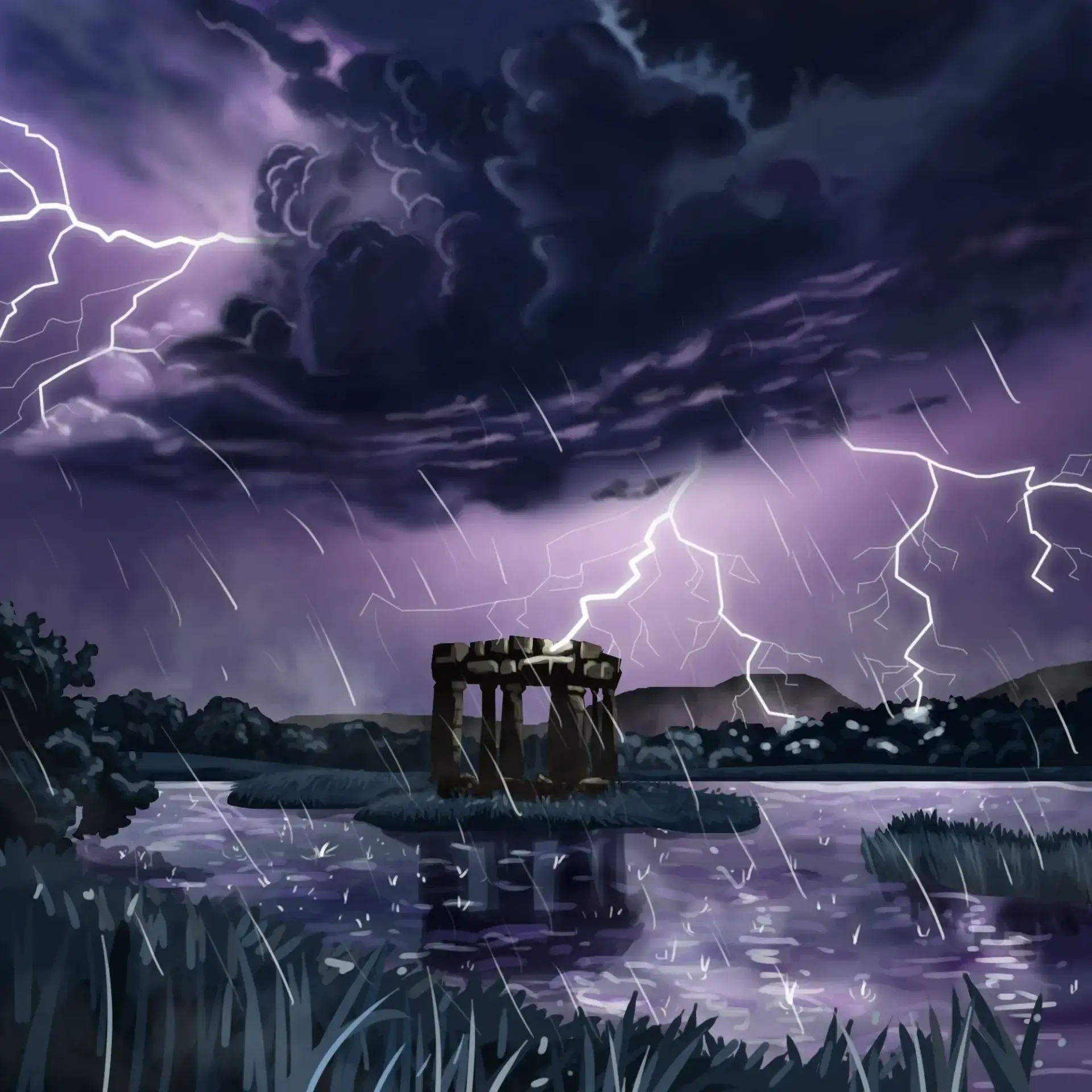Wie zeichnet man ein Gewitter?