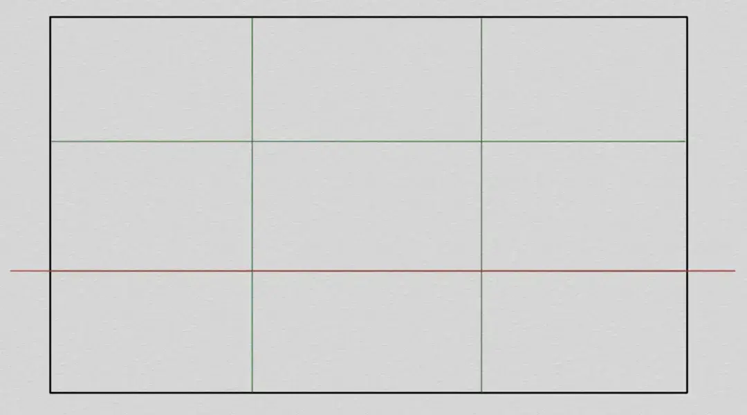 placer une ligne d’horizon pour dessiner un paysage en perspective