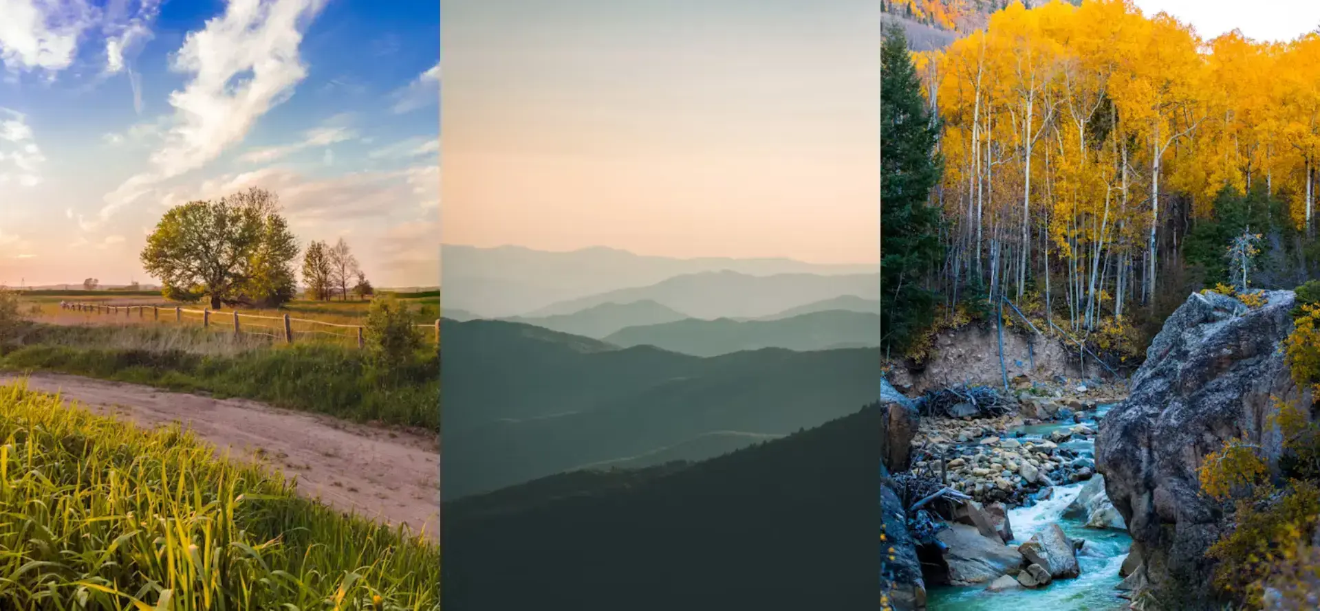 quelques idées de paysages  