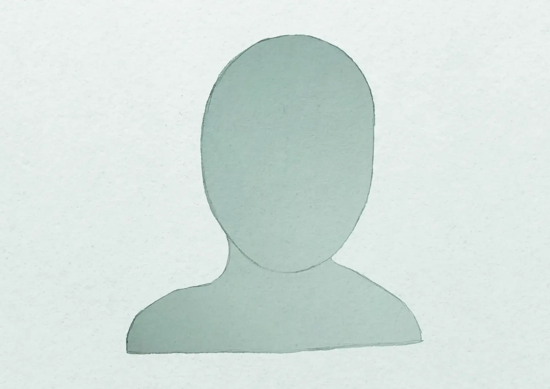 dessiner la base d’une personne âgée