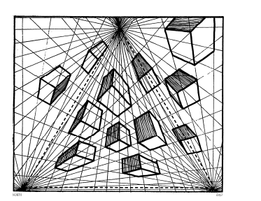 Las reglas fundamentales para dibujar en perspectiva