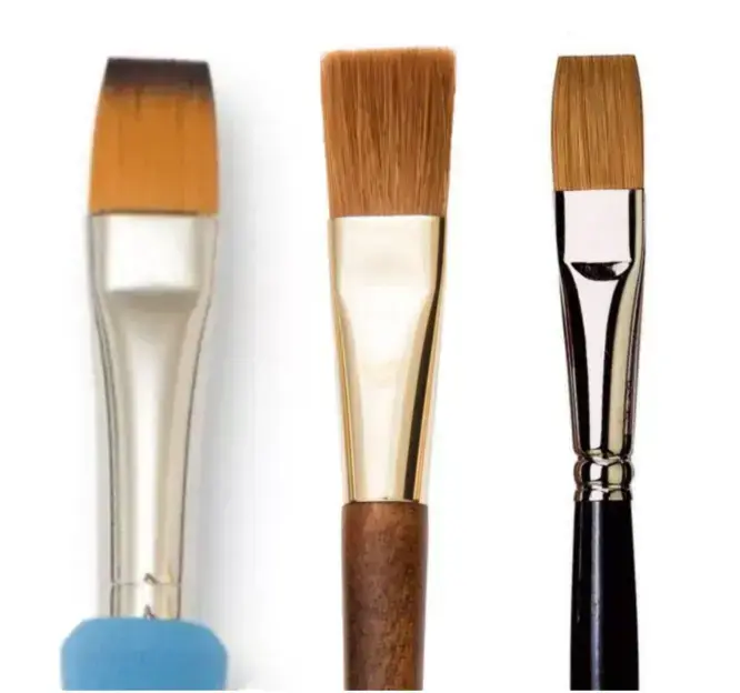 les matières des pinceaux pour faire de l’aquarelle