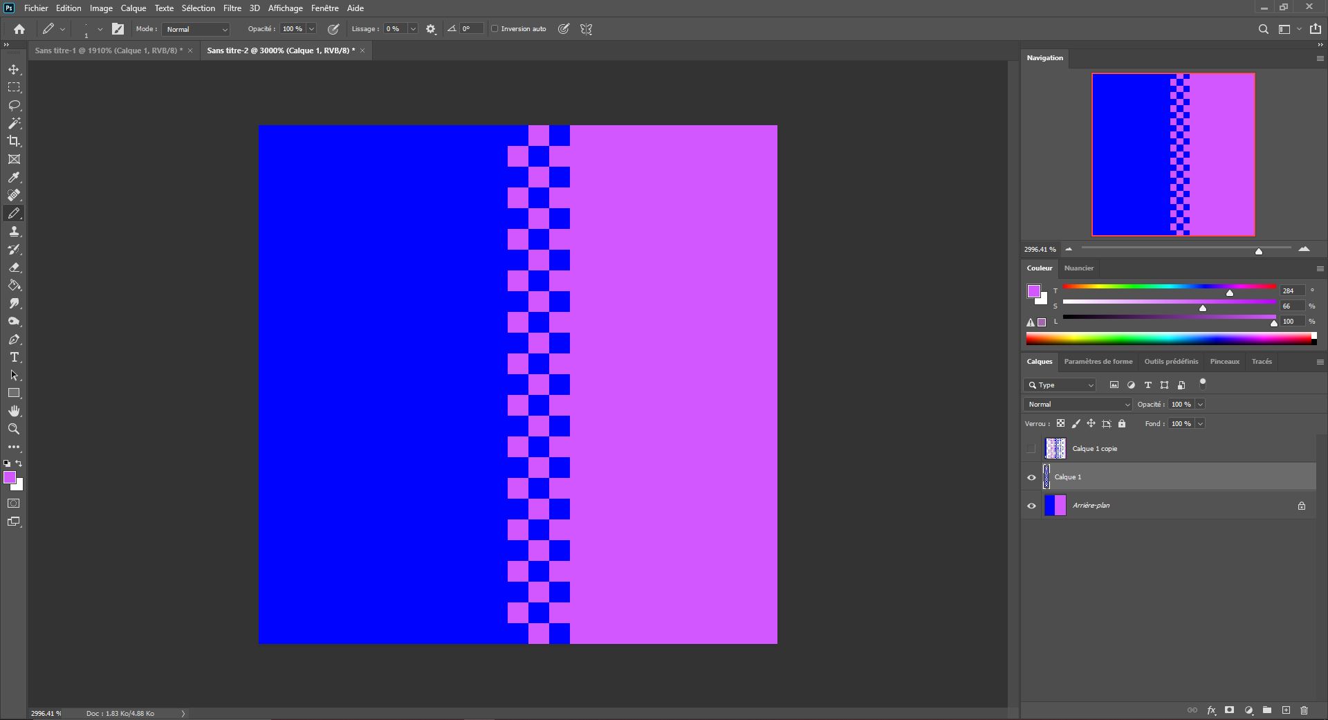 image showing how to draw gradients in pixel art 2