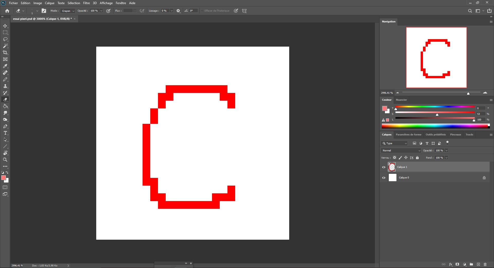 pixel art image with photoshop tools 5