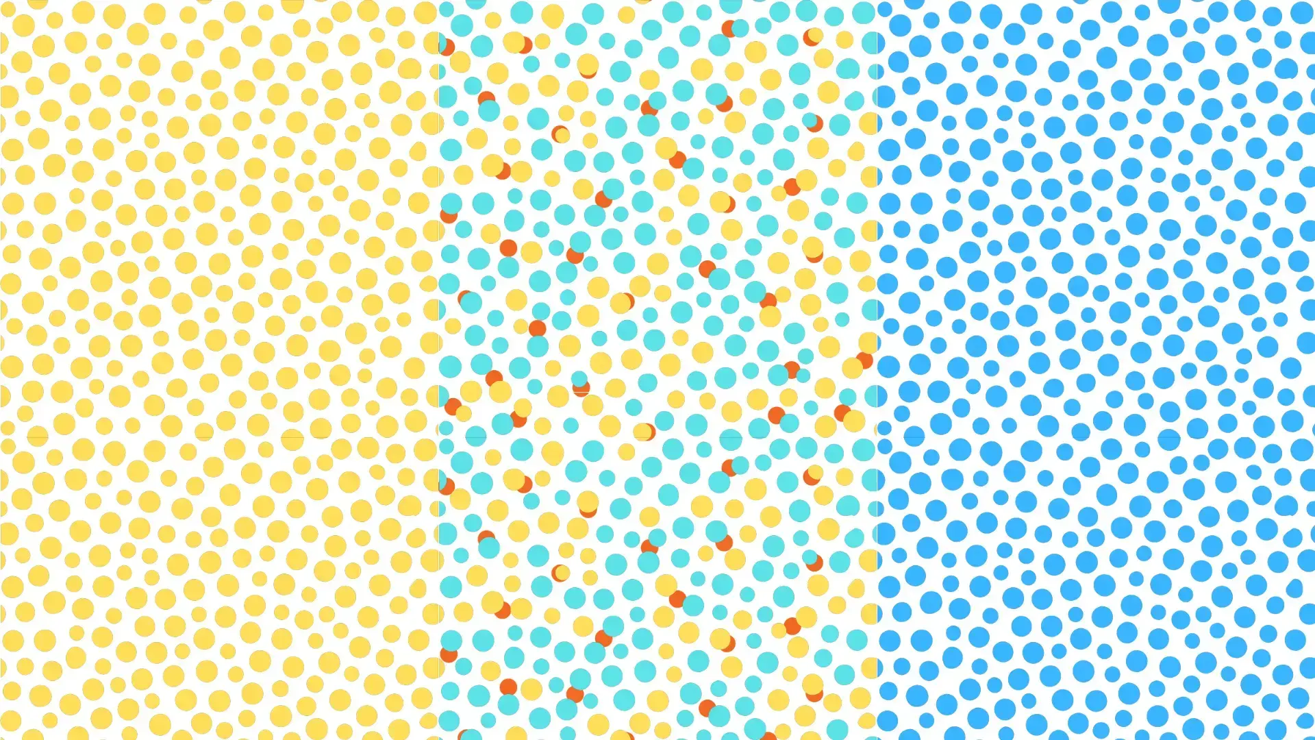 l’utilisation des couleurs pour la technique du pointillisme