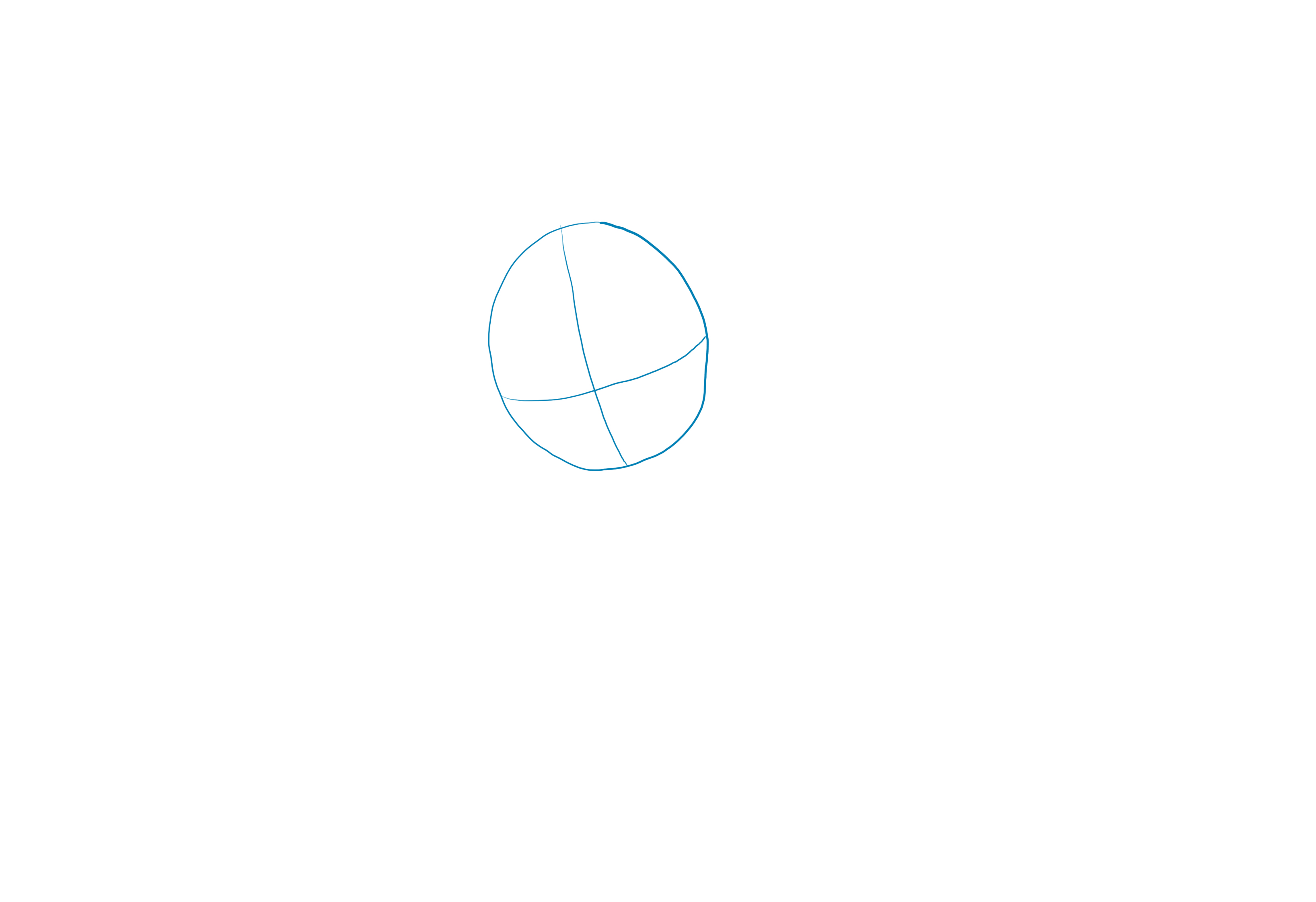 croquis de la tête d’Aquali