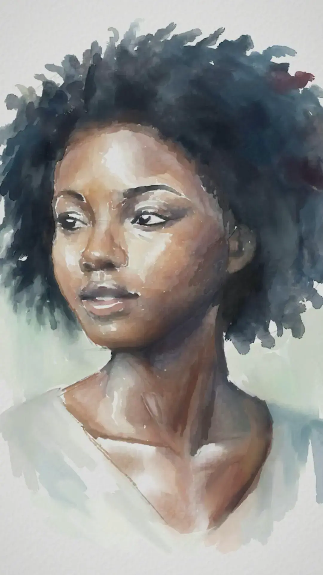 Aquarellporträt malen