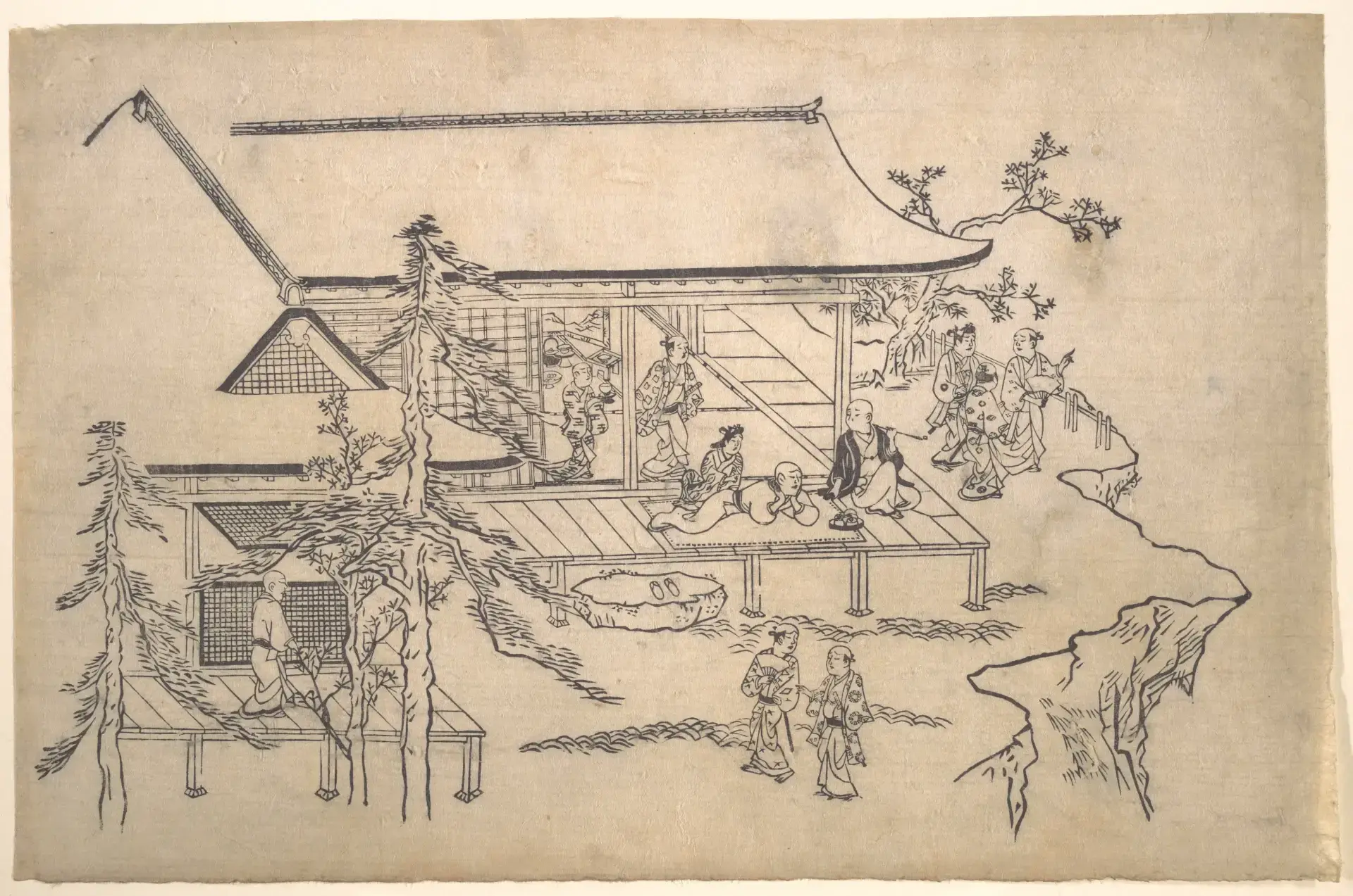 exemple d’un dessin à l’encre de chine