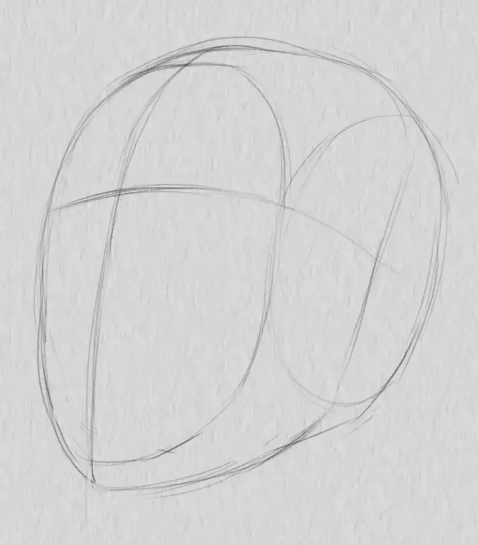 dessiner les plans du portrait d’une femme