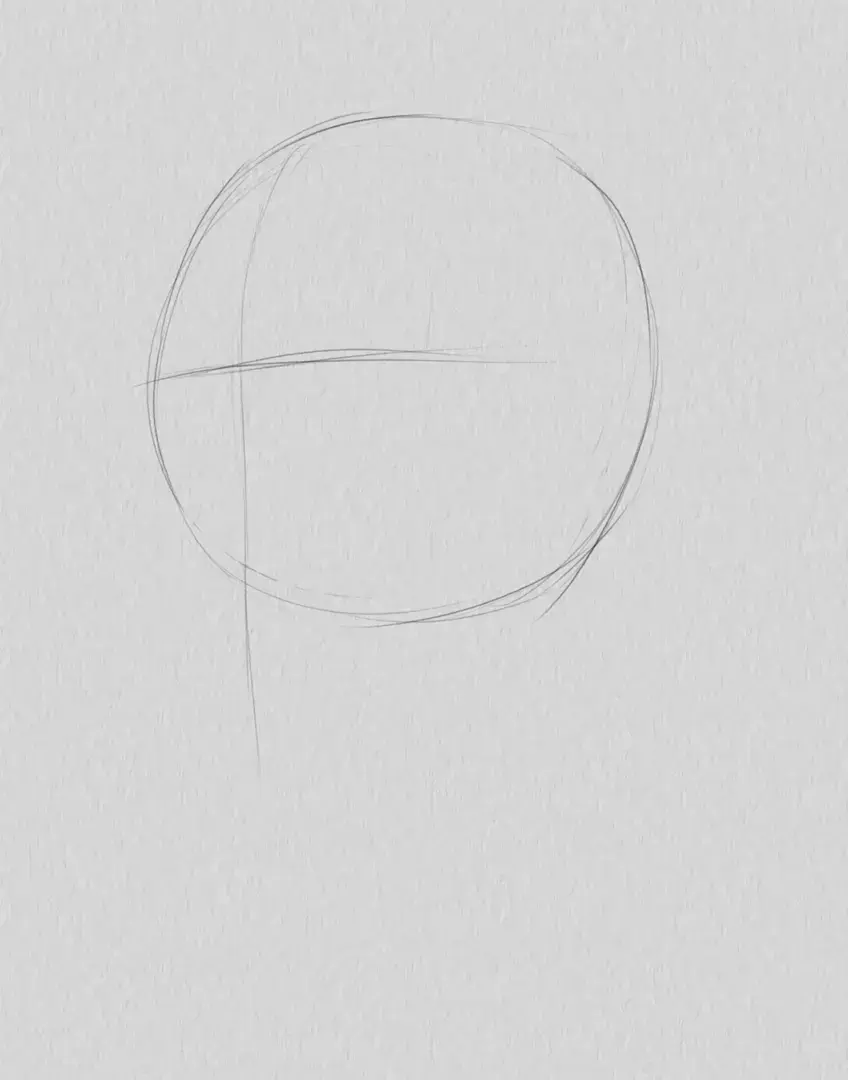 dessiner les bases du portrait d’un homme