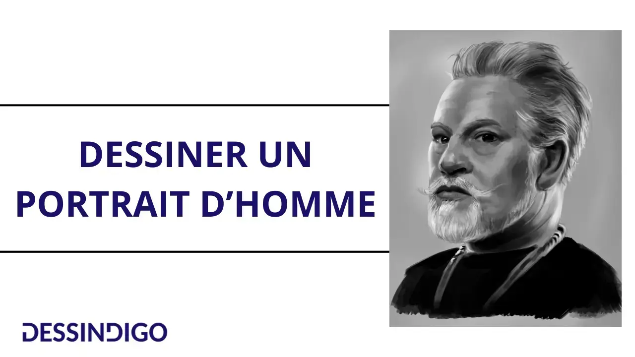 Dessiner un portrait d'homme