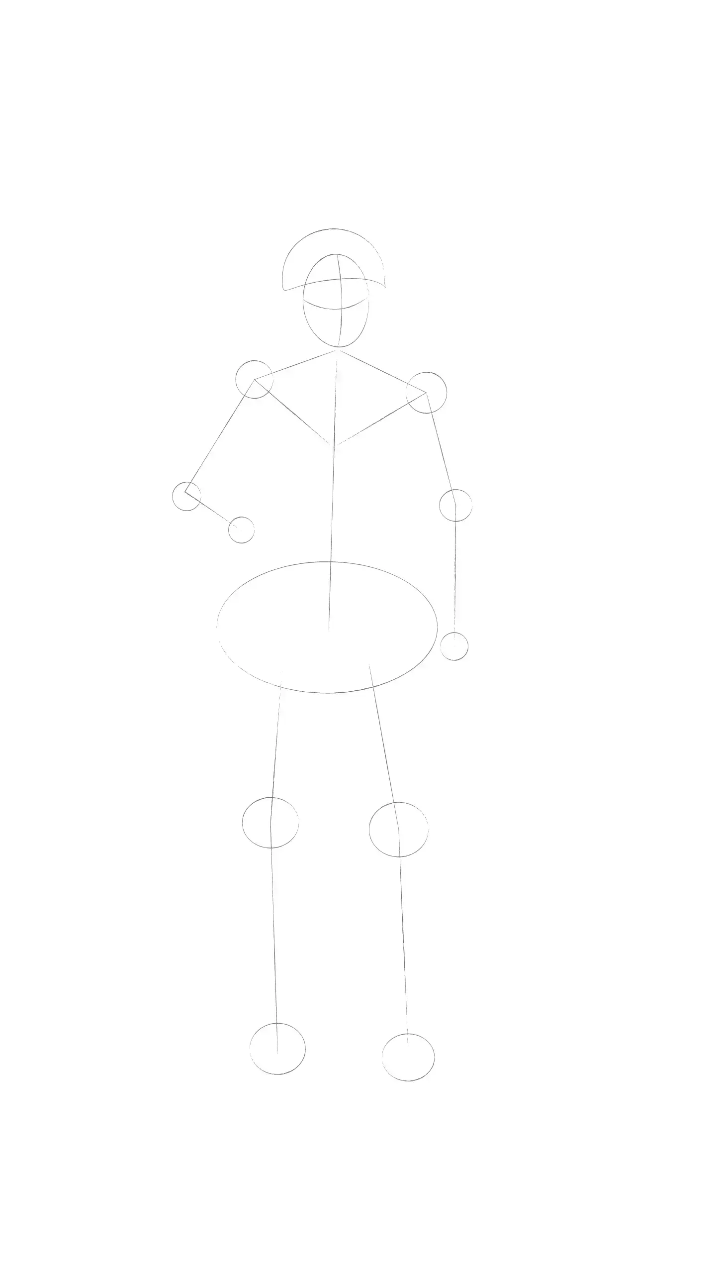 dessin du corps d’un soldat