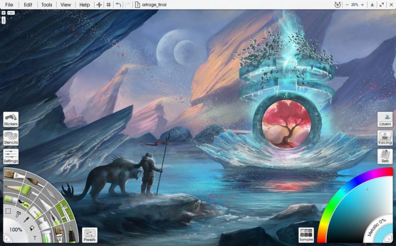 logiciel de dessin ArtRage Studio Pro