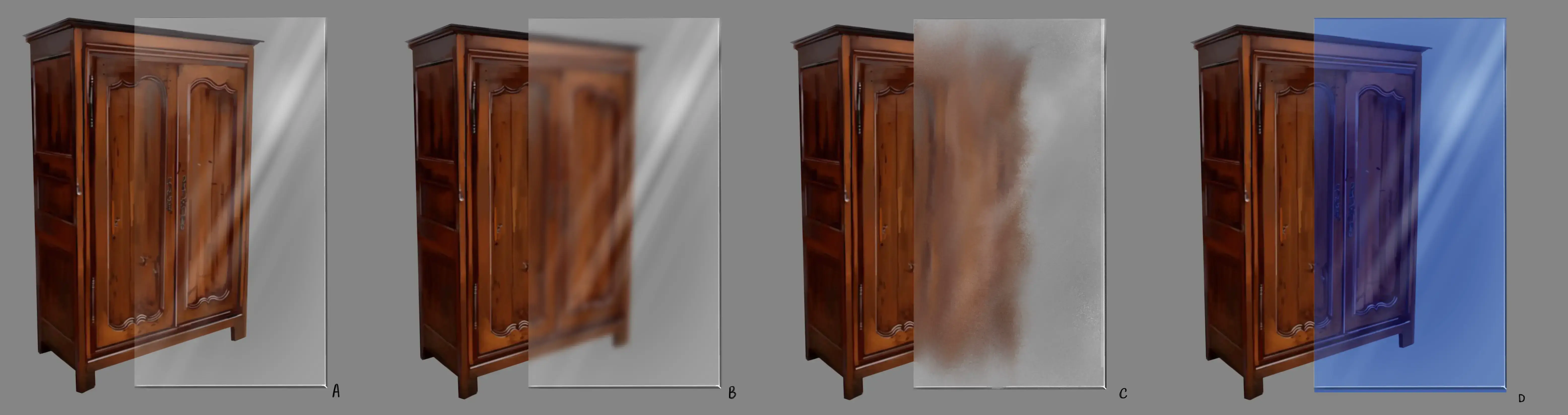 le concept de la transparence en dessin