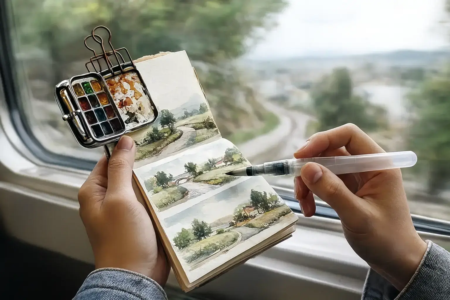 pratiquer l’urban sketching