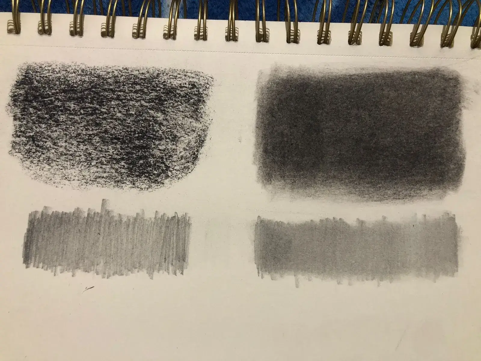 dessiner des ombrages avec une estompe