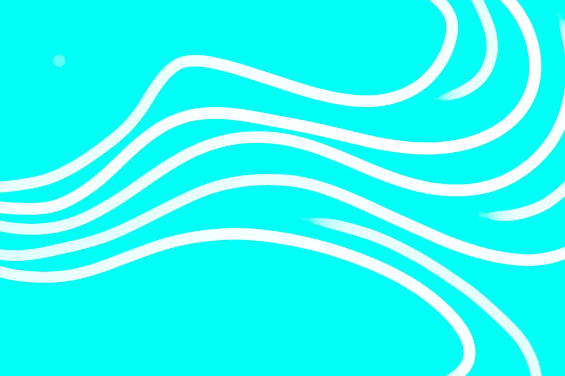 dessiner le vent avec des lignes ondulées et allongées