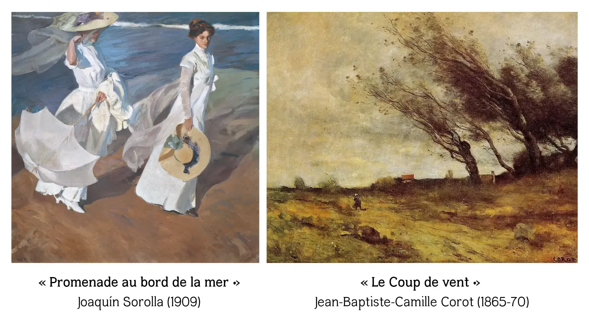 peintures représentant le vent