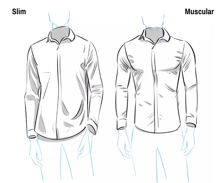 drawing of a shirt