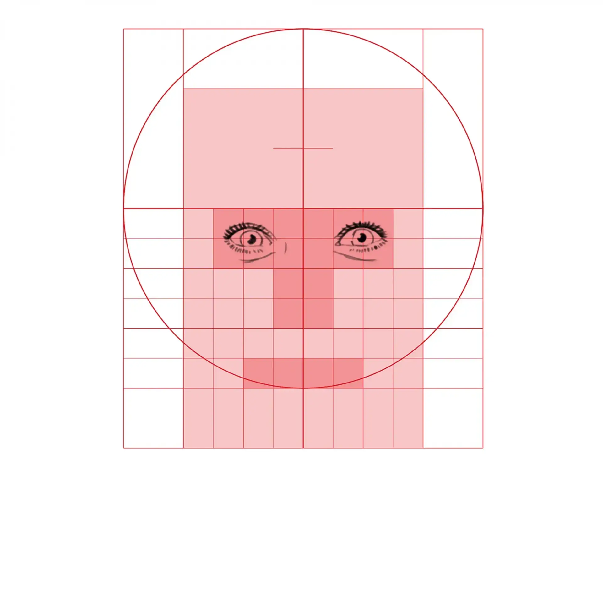 dessiner les yeux d’un visage qui a peur