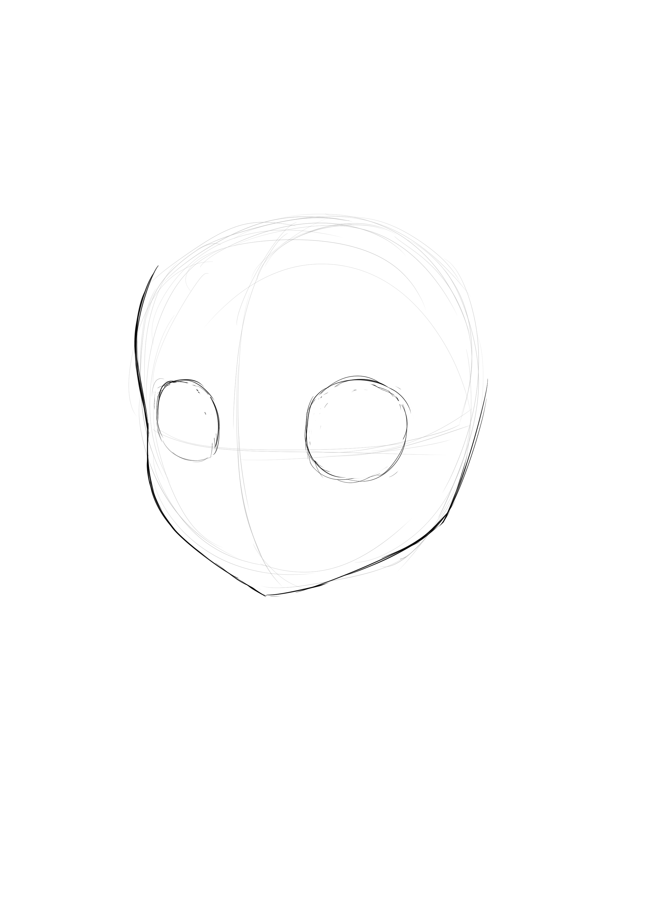 dessiner le croquis des yeux manga